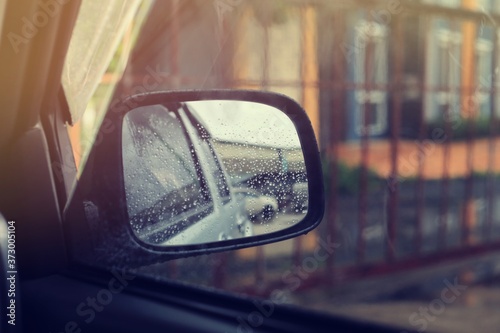 rear view mirror reflection © Champ