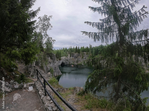 Ruskeala, Mining Park, Republic of Karelia, Russia photo