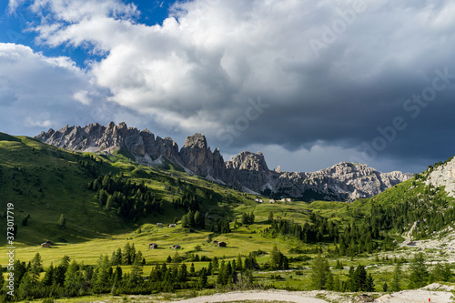 Italian Alps landscape, Passo Gardena © Bogdan