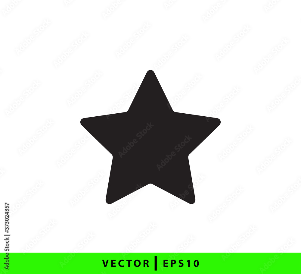 Star icon vector logo design template Star icon vector logo design template