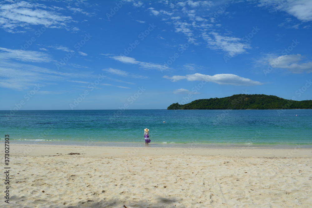 Beautiful beach off the coast of Kota Belud Beautiful beach off the coast of Kota Belud