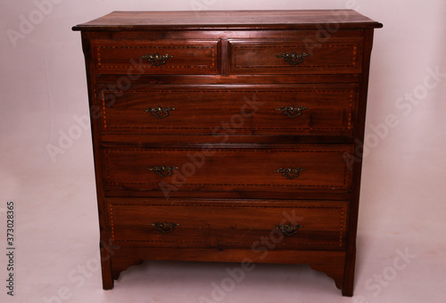 wooden chest of drawers