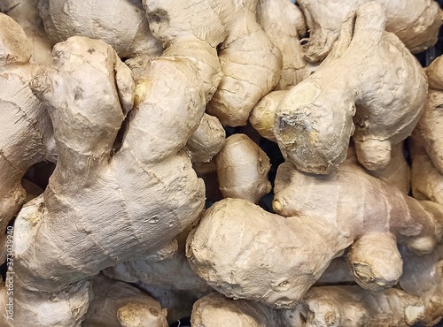 A bunch of ginger.  Ingredi...