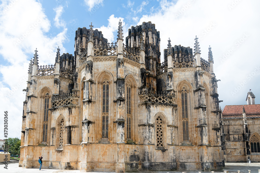 Φωτογραφία Beautiful shot of the Batalha Monastery in Batalha Portugal