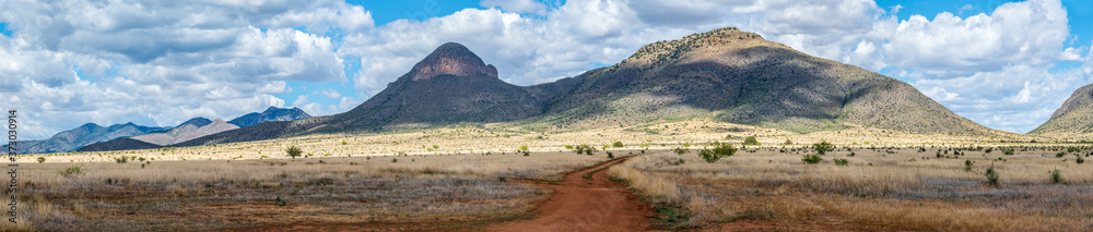 Pano of a landscape in AZ