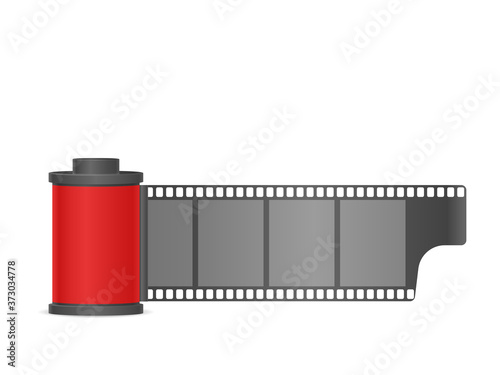 Camera photo film container