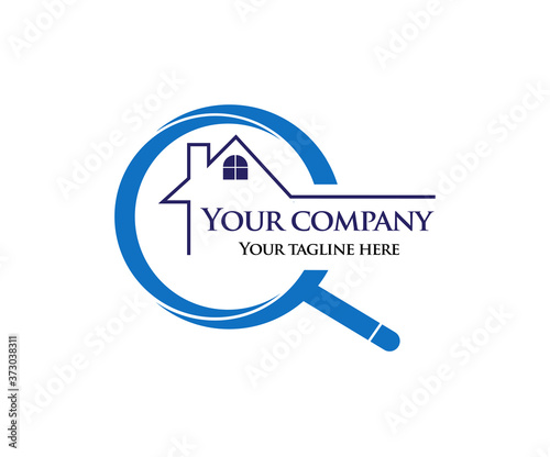 home inspection logo for company