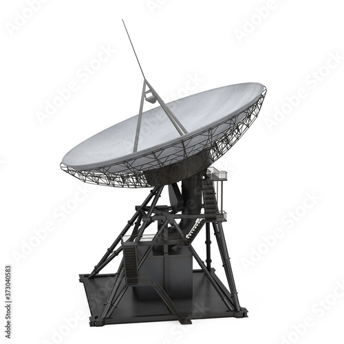 Fototapeta Naklejka Na Ścianę i Meble -  Satellite Dish Antenna Isolated