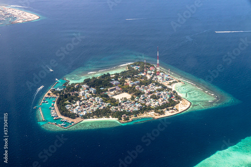Villingili Island in the Maldives photo