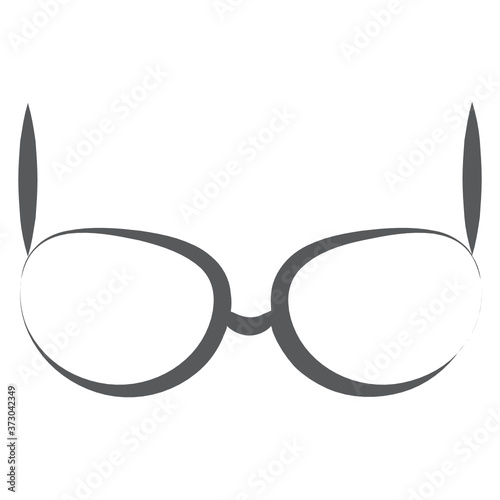 
A female undergarment cloth, bra icon in brush stroke edesign 
 photo