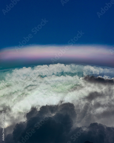 Iridescents clouds in the sky 3 photo