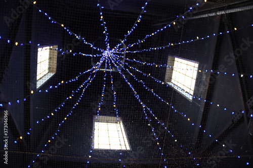 lights on the ceiling