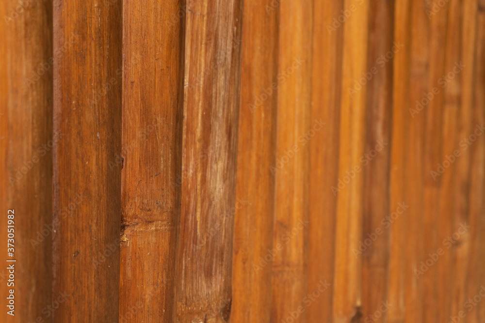 Naklejka premium Bamboo wood texture close up