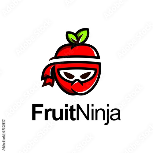 fruit ninja logo company template