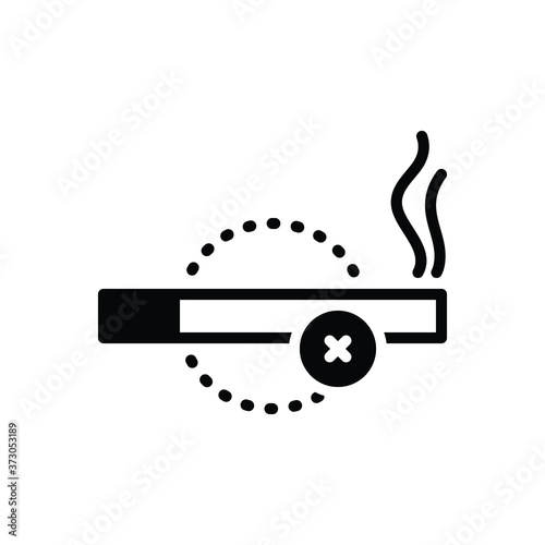 Black solid  icon for consequence 