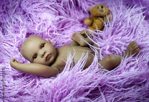 newborn baby girl