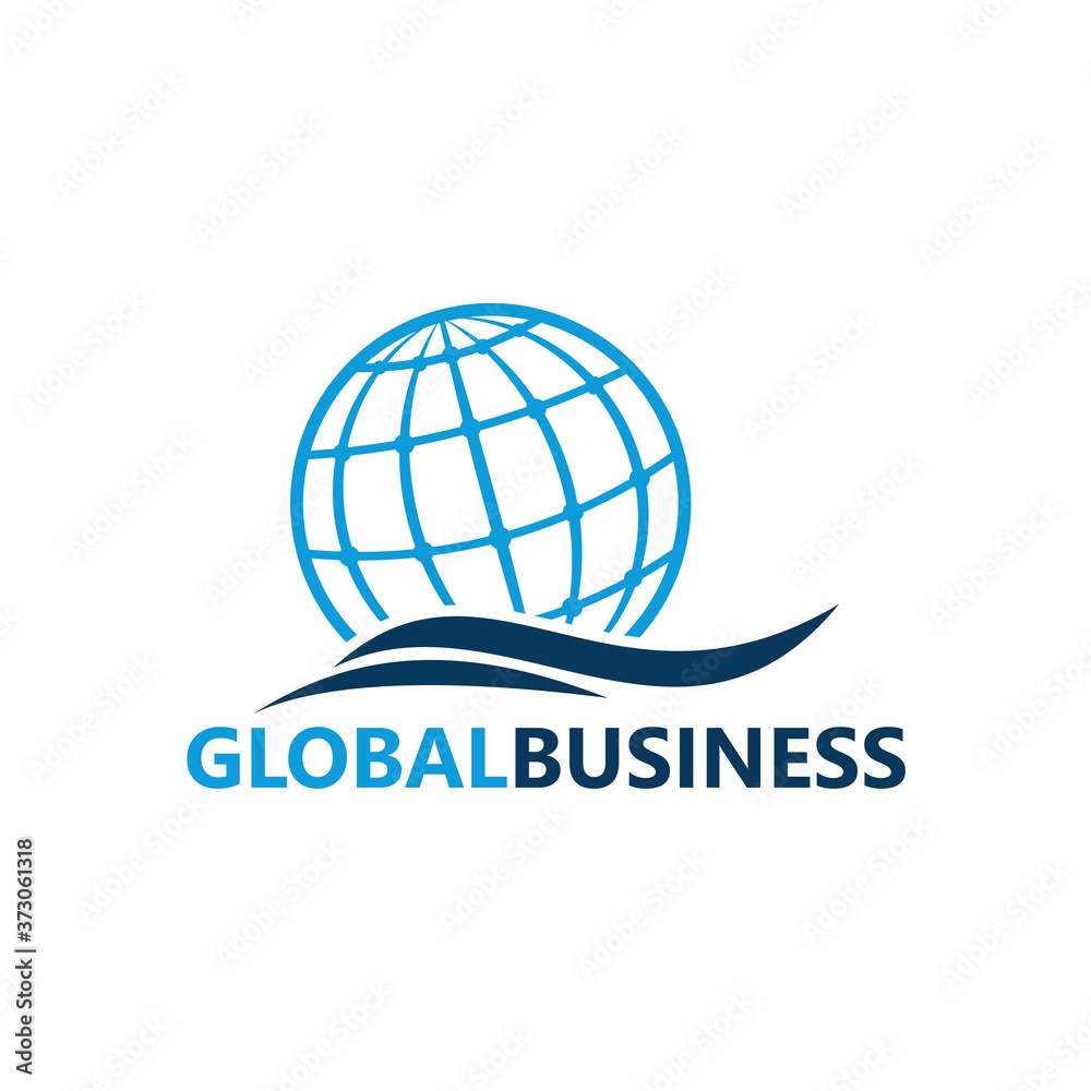Global Business Logo Template Design Vector Global Business Logo Template Design Vector