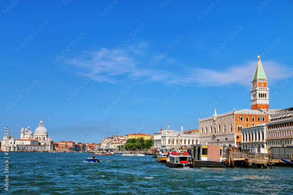View of Grand Canal with in Venice, Italy