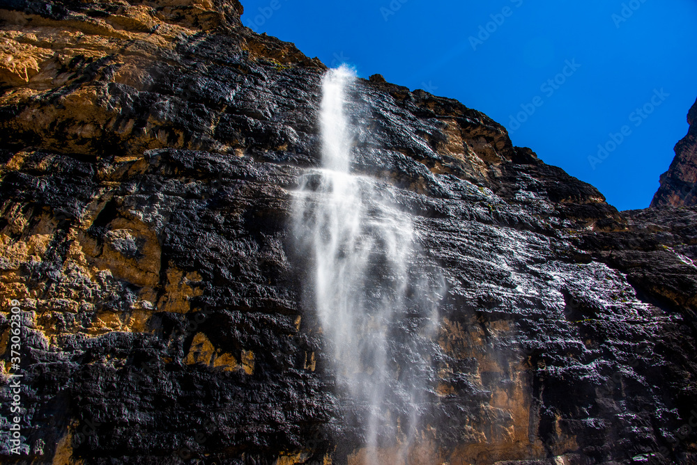 Val Travenanzes waterfalls five
