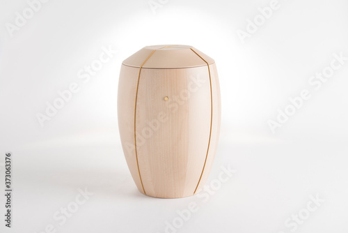 Cremation Urn for Ashes isolated