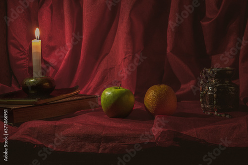 Still life with fruits