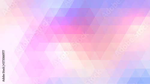 Triangle mosaic background  abstract purple blue colorful vector design.