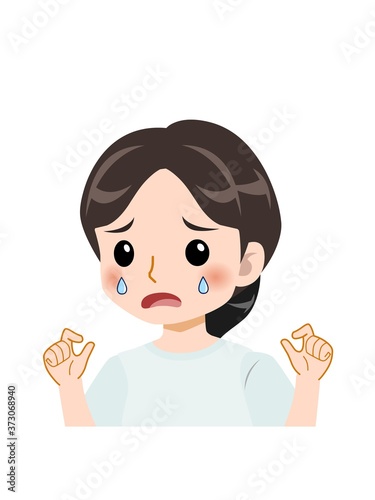 爽やかな服装のスカートの女の子