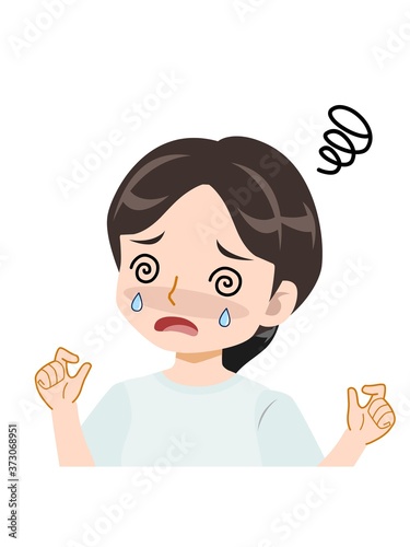 爽やかな服装のスカートの女の子