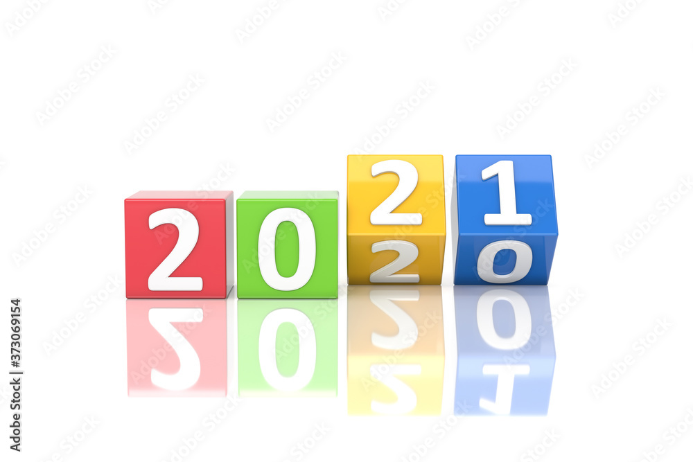 New Year 2021 Creative Design Concept - 3D Rendered Image
New Year 2021 Creative Design Concept - 3D Rendered Image