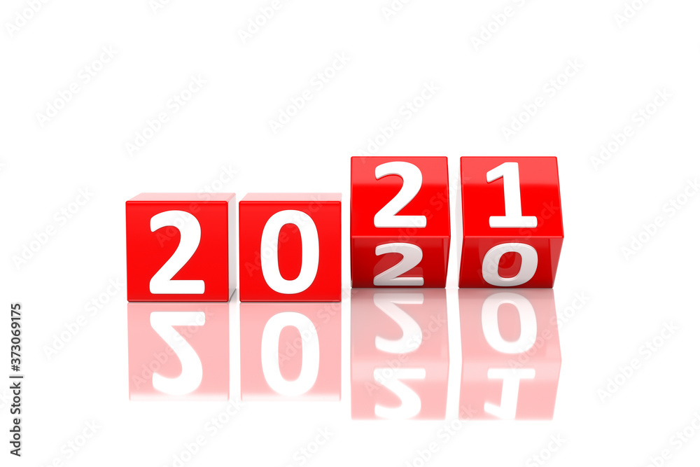 New Year 2021 Creative Design Concept - 3D Rendered Image
New Year 2021 Creative Design Concept - 3D Rendered Image