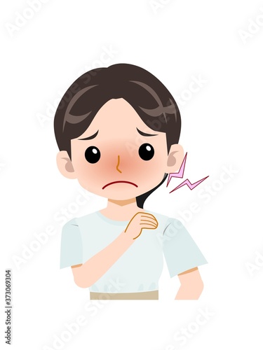 爽やかな服装のスカートの女の子