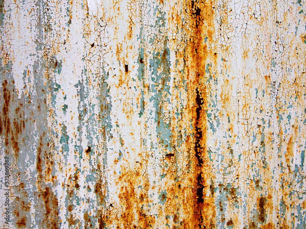 Creative bright metallic background. Flat background texture of dirty rusty metal. Bright rusty spots as the main background for a vintage scratched design Creative bright metallic background. Flat background texture of dirty rusty metal. Bright rusty spots as the main background for a vintage scratched design