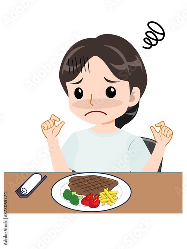 爽やかな服装のスカートの女の子