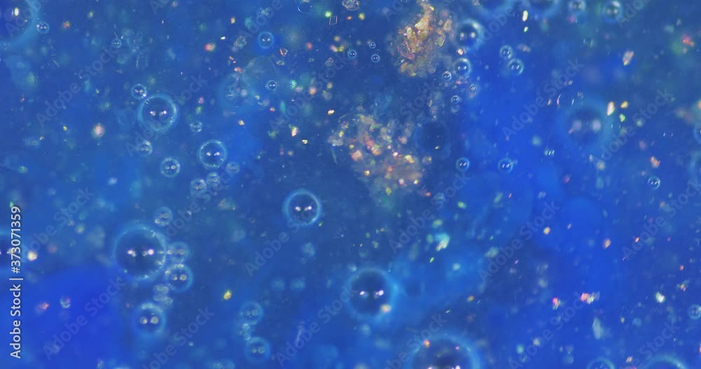 Extreme Macro Of Bubbles In paint. Shine . Extreme Macro Of Bubbles In paint. Shine .