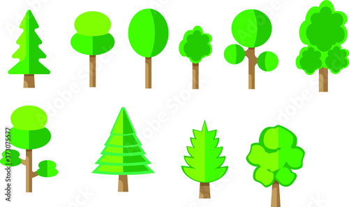 tree sprites for 2d games