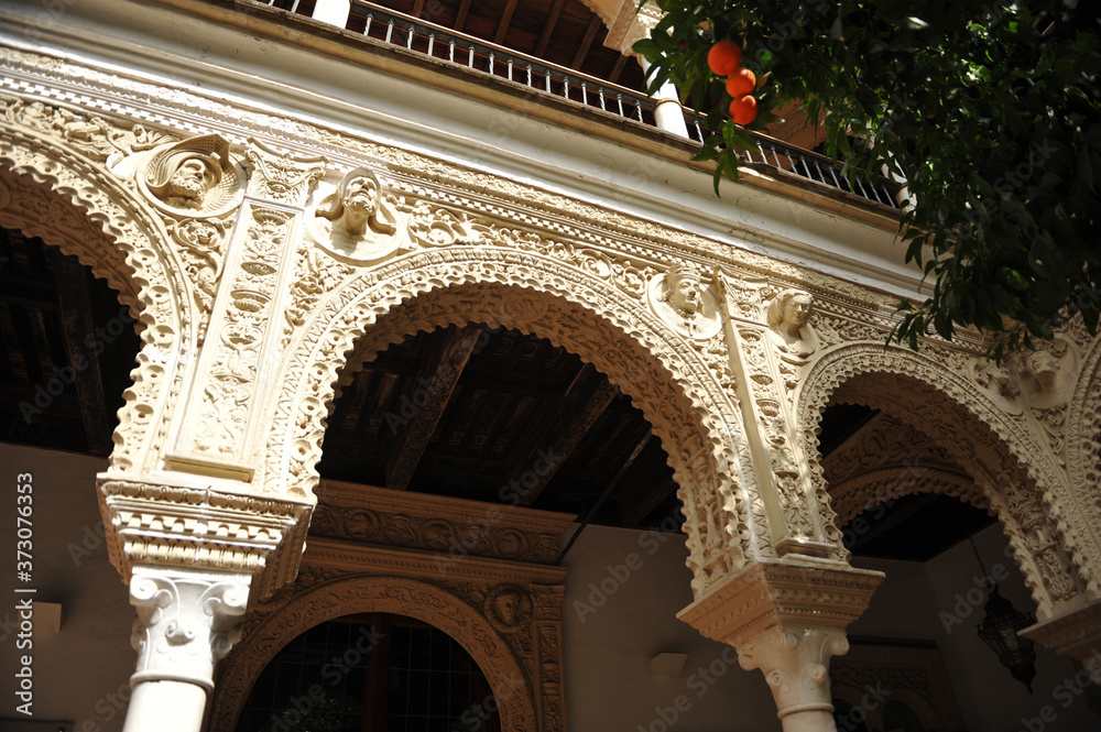 Casa de los Pinelo palacio renacentista Sevilla España