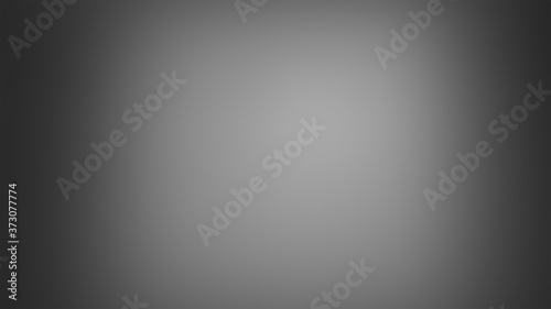3d render Gray gradient abstract background