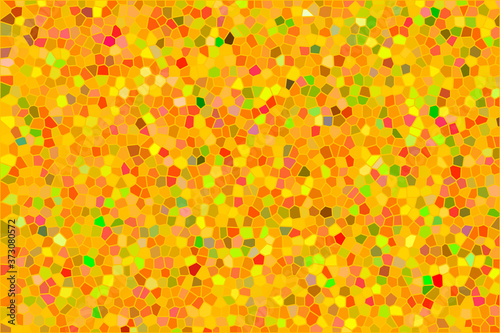 golden and colourful tiles pattern and texture for outdoors car parking and garden