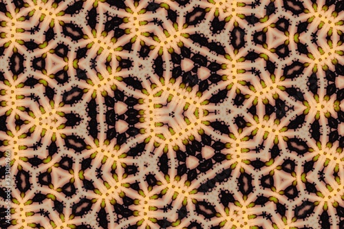 Kaleidoscopic pattern texture abstract wallpaper. Abstract modern art