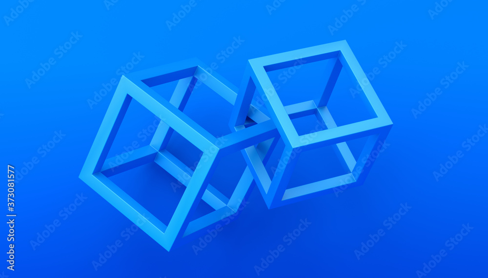 Abstract 3d render, modern background with geometric shapes, graphic design Abstract 3d render, modern background with geometric shapes, graphic design