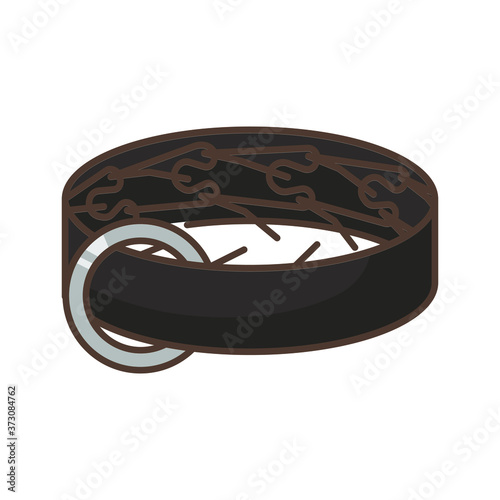 color icon, dog prong training collar