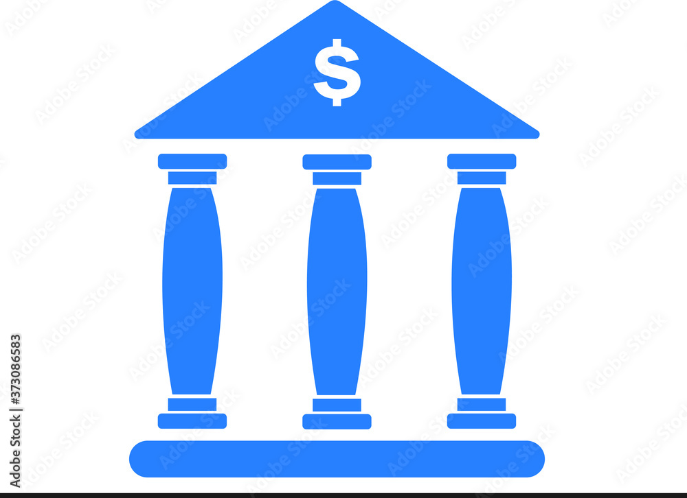 bank icon. court building vector icon bank icon. court building vector icon