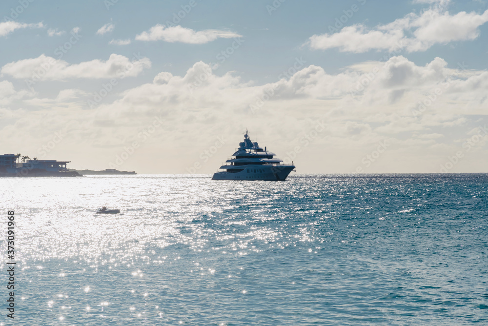 panorama of the Caribbean islands of Anguilla