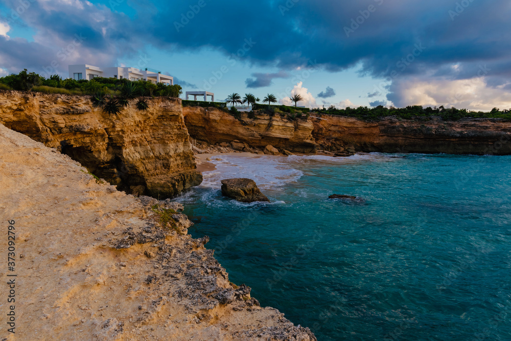 panorama of the Caribbean islands of Anguilla