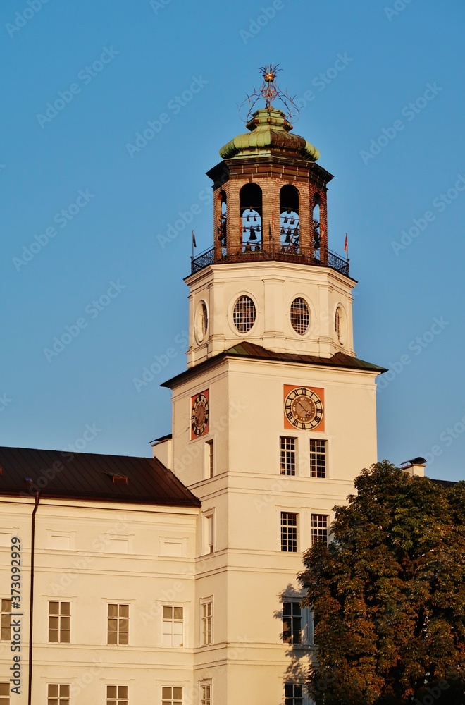 Salzburg, Glockenspiel-Turm 
