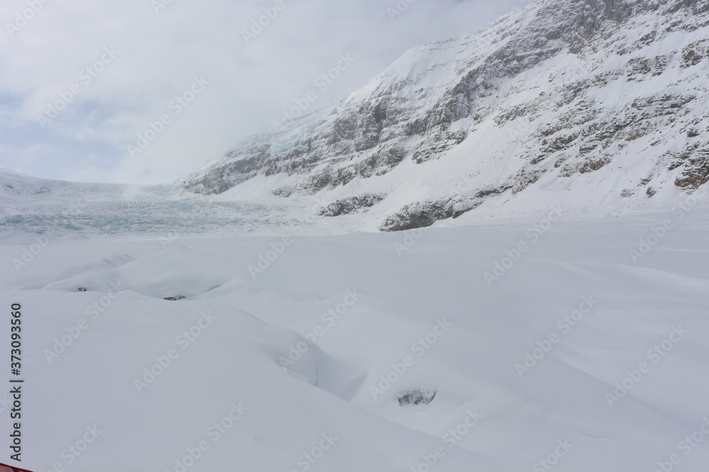 Athabasca Glacier icefields parkway Canada Athabasca Glacier icefields parkway Canada