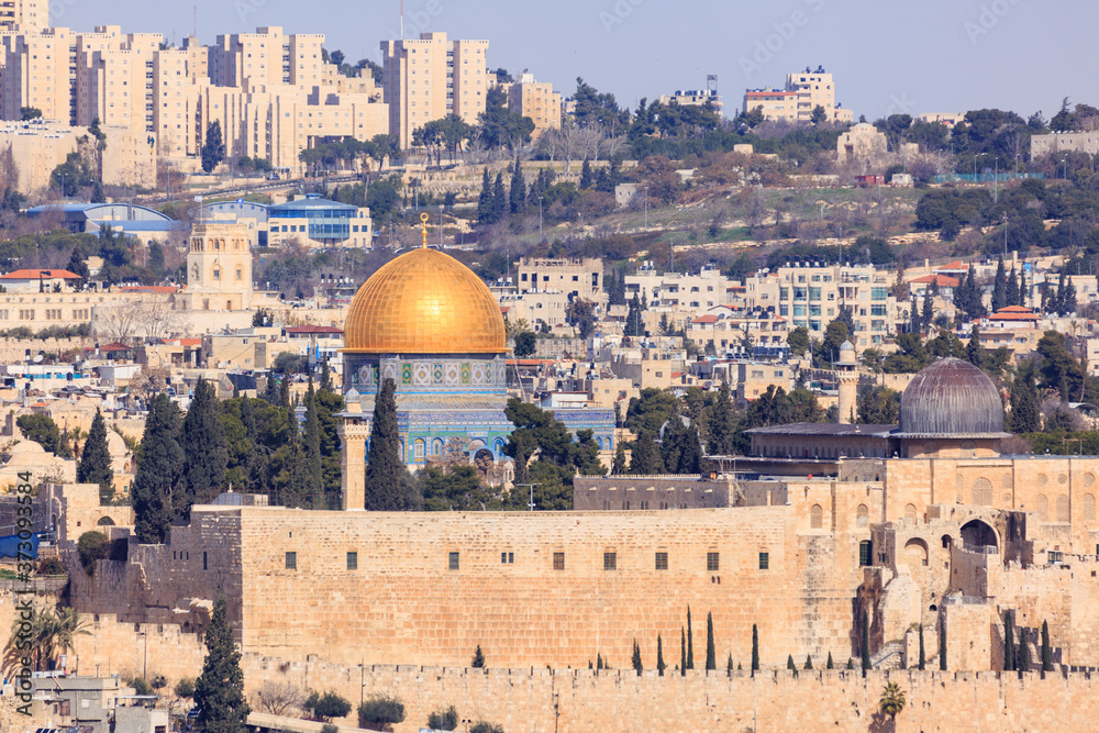 Obraz premium Mosque of Al-aqsa