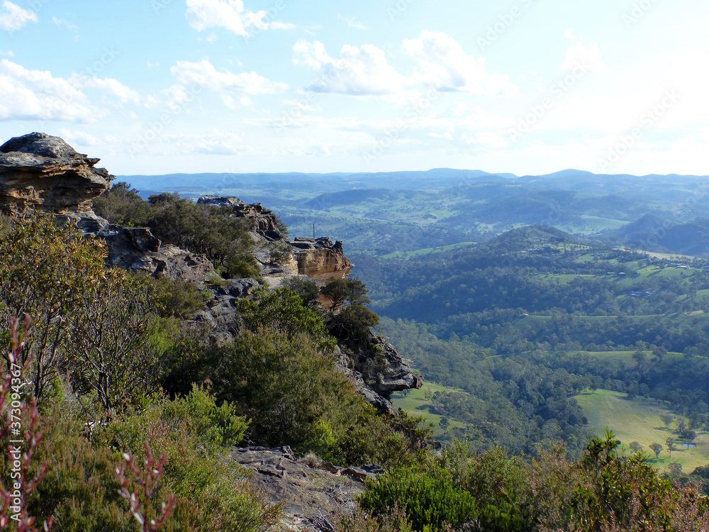 A view from Hassans wall near Lithgow, west of Sydney, Australia