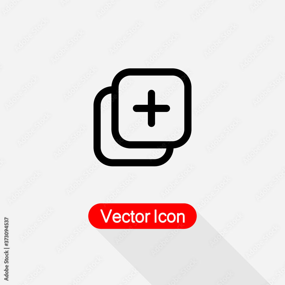 Add Icon, Plus Icon, Camera Focus Icon Vector Illustration Eps10 Add Icon, Plus Icon, Camera Focus Icon Vector Illustration Eps10