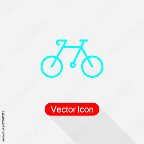 Bicycle Icon, Bike Icon Vector Illustration Eps10